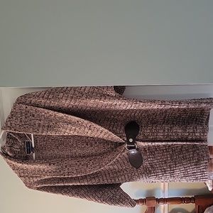 Karen scott sweater extra large tan and brown gently used